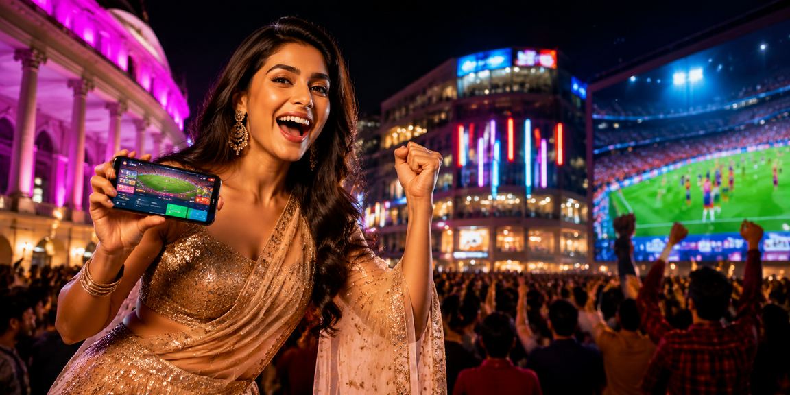 Mobile user watching live cricket odds and casino games simultaneously